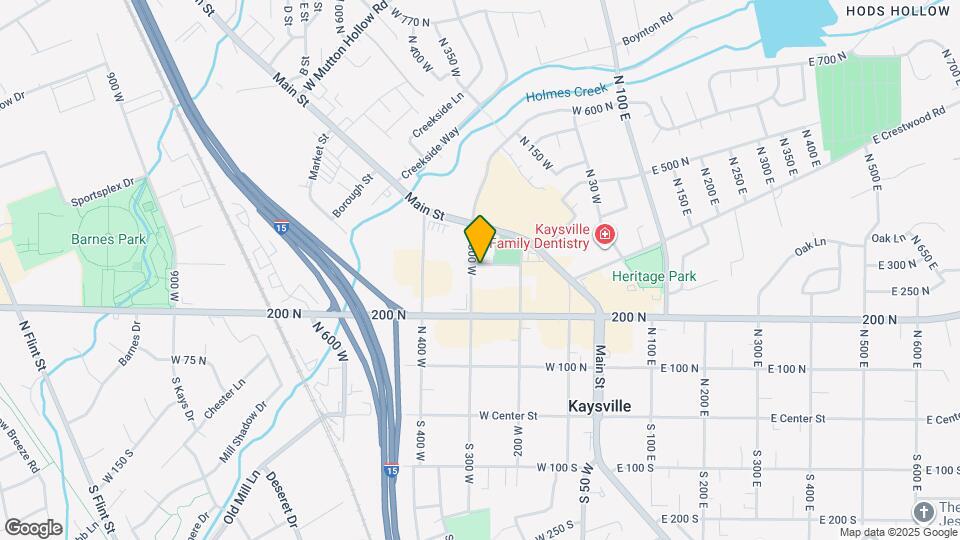 294 N 300 W Mapa y Detalles de la Ubicación