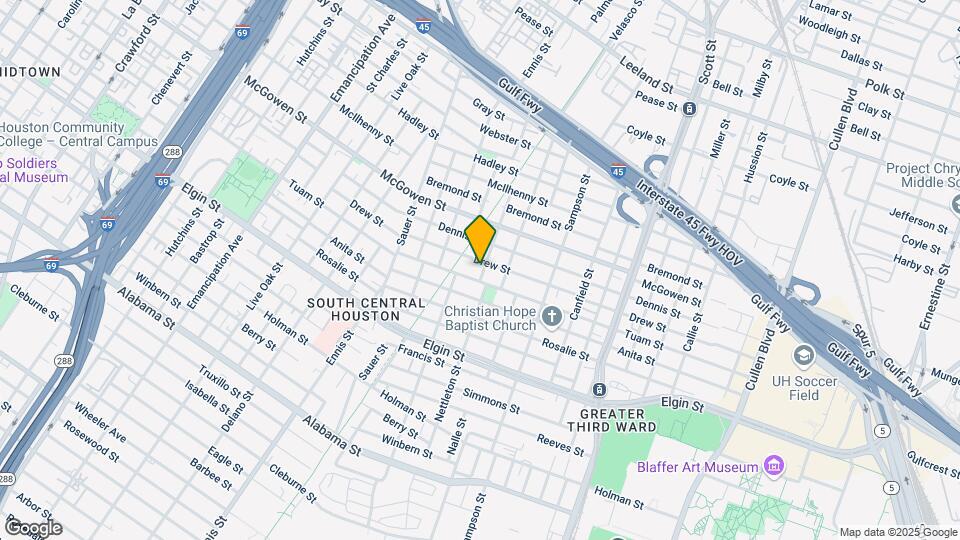 2806 Nettleton St Map and Location Details