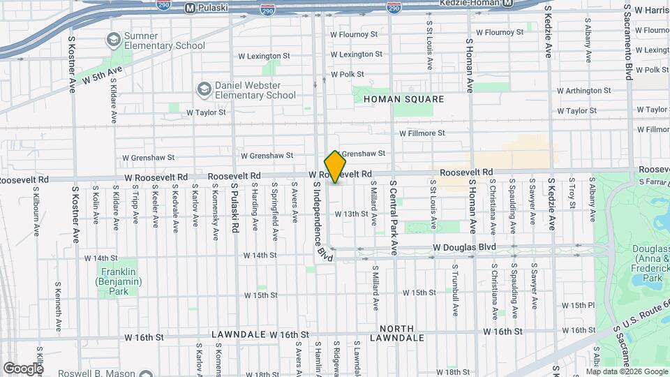 1223 S Independence Blvd Mapa y Detalles de la Ubicación