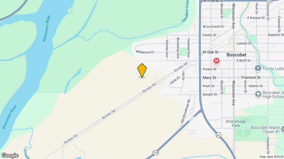 801 Borden Rd Map and Location Details