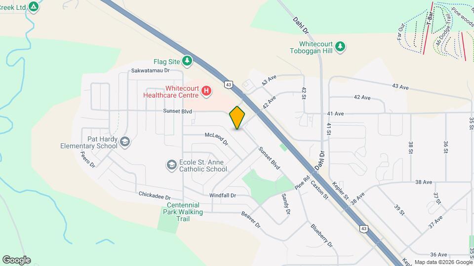 45 Sunset Blvd Map and Location Details