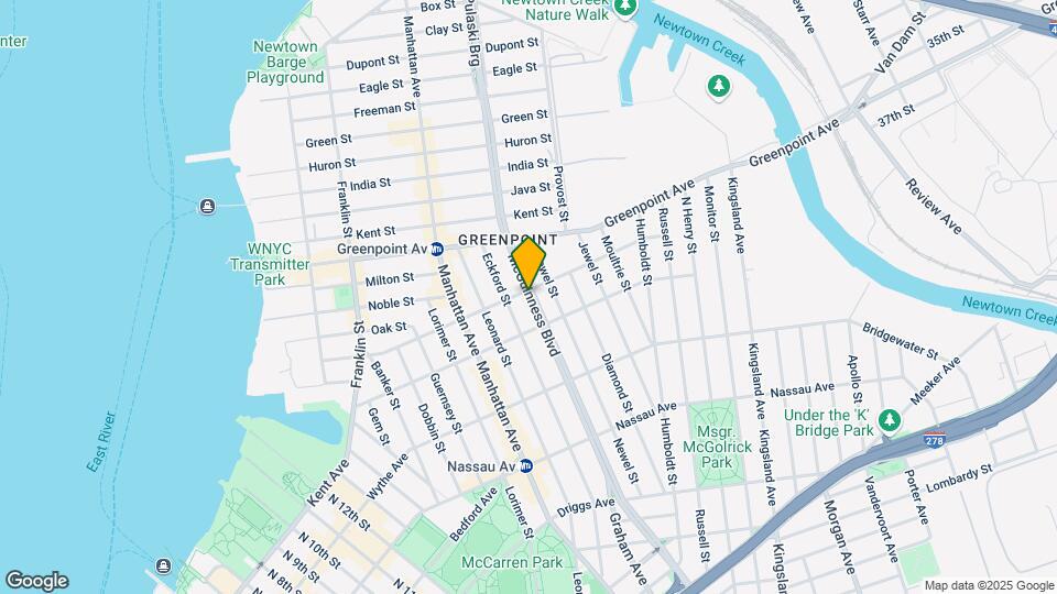 222 Calyer St Mapa y Detalles de la Ubicación