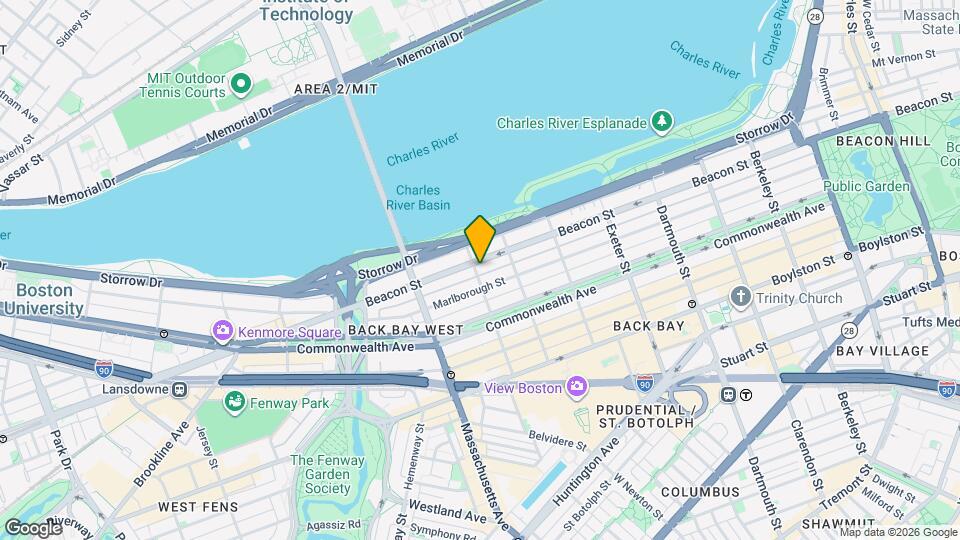 431 Beacon St Map and Location Details