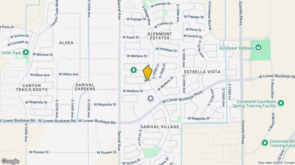 2293 S 161st Ave Map and Location Details