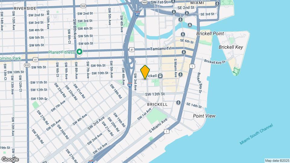 Maizon at Brickell Midrise Mapa y Detalles de la Ubicación