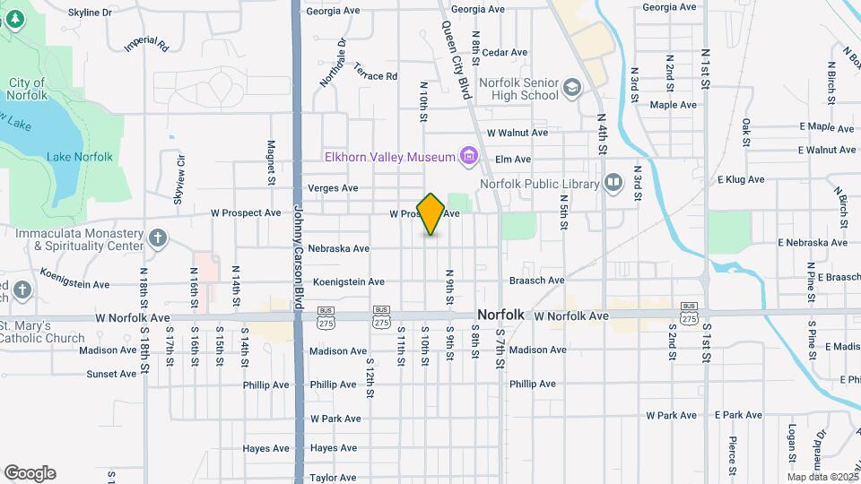 908 W Nebraska Ave, Unit 1 Map and Location Details