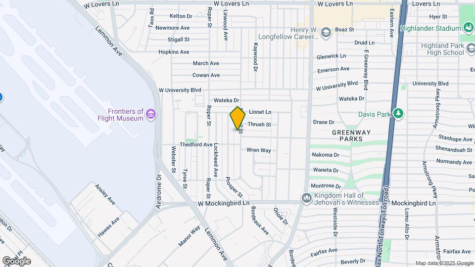 6903 Kenwell St Map and Location Details