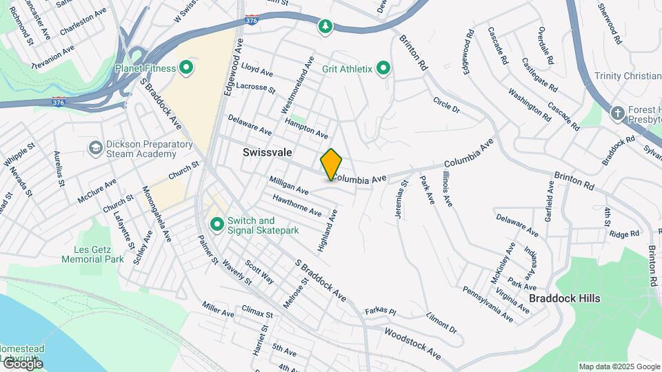 2319 Patterson Ave Map and Location Details