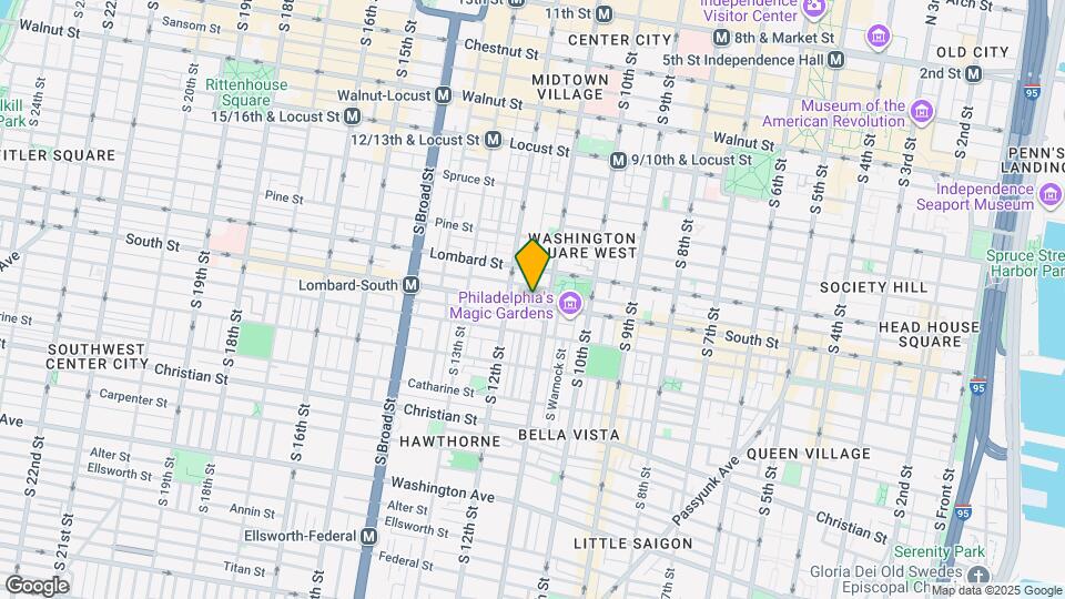 1109 South St Mapa y Detalles de la Ubicación