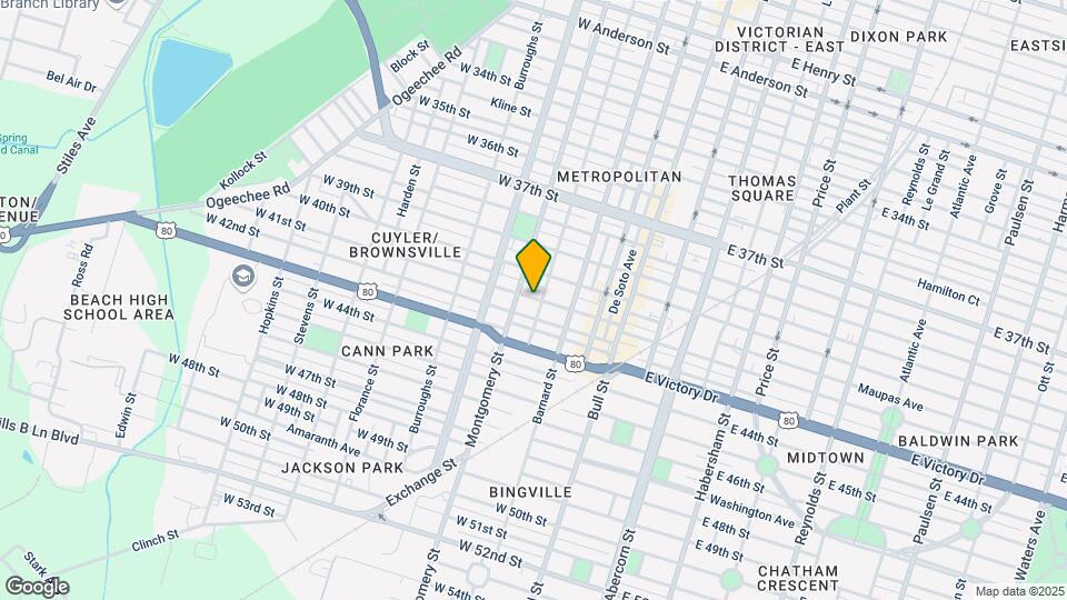 307 W 41st St Map and Location Details