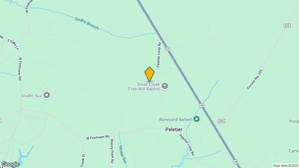 601 Peletier Loop Rd Map and Location Details