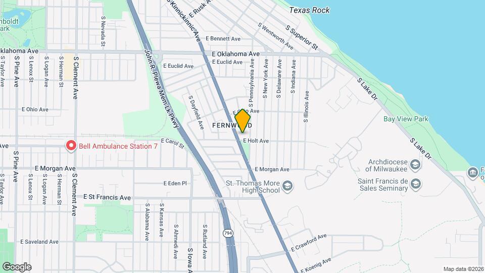 2304 E Holt Ave, Unit 2304 E Holt Mapa y Detalles de la Ubicación