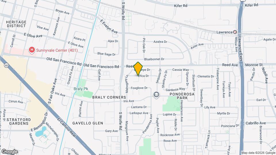 944 Erica Dr Map and Location Details