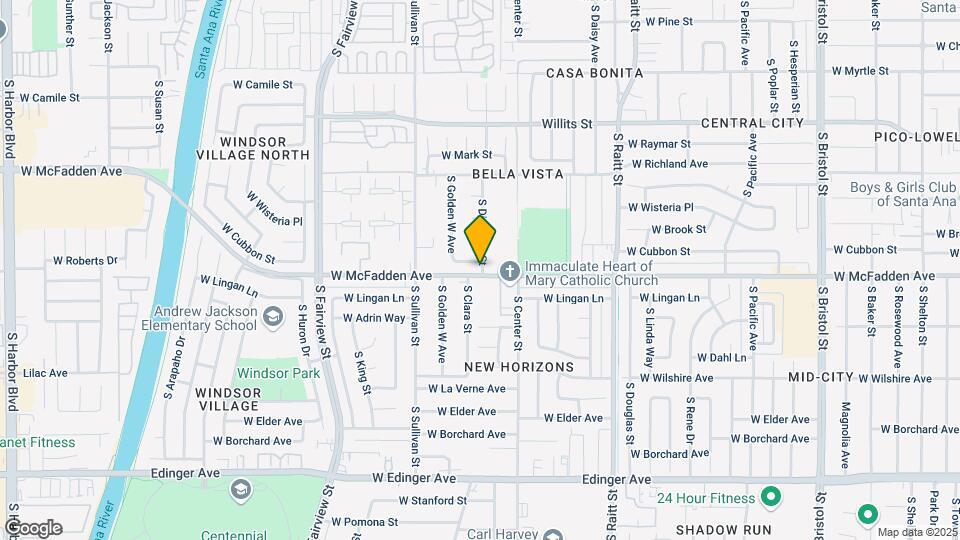 2304 W Cubbon St Map and Location Details