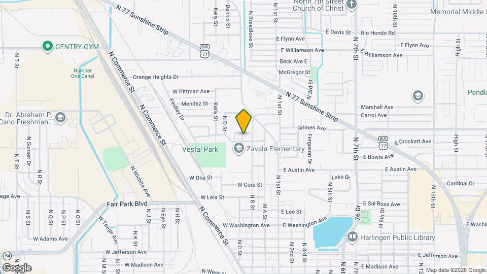 1210 N Star Circle Dr Map and Location Details