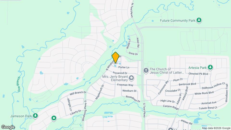 3980 Porter Ln Map and Location Details