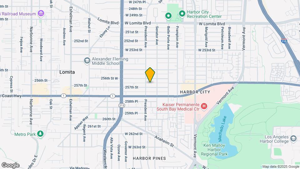 1525 257th St Map and Location Details