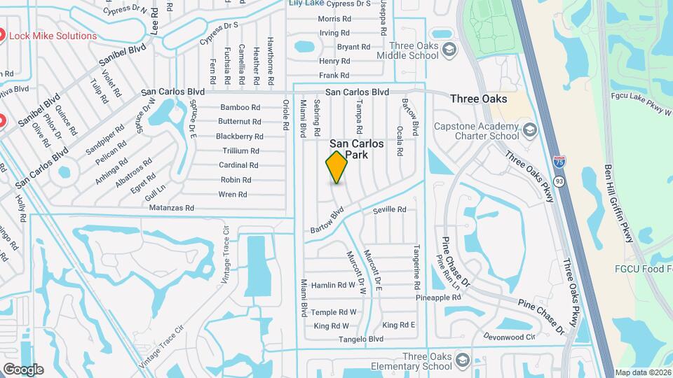 18659 Sarasota Rd Map and Location Details