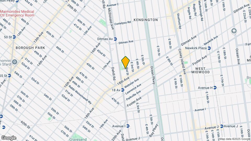 768 E 2nd St Mapa y Detalles de la Ubicación