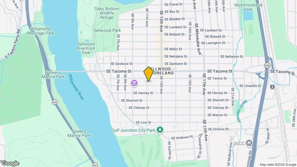 8232-8238-8238 SE 11th Ave Map and Location Details