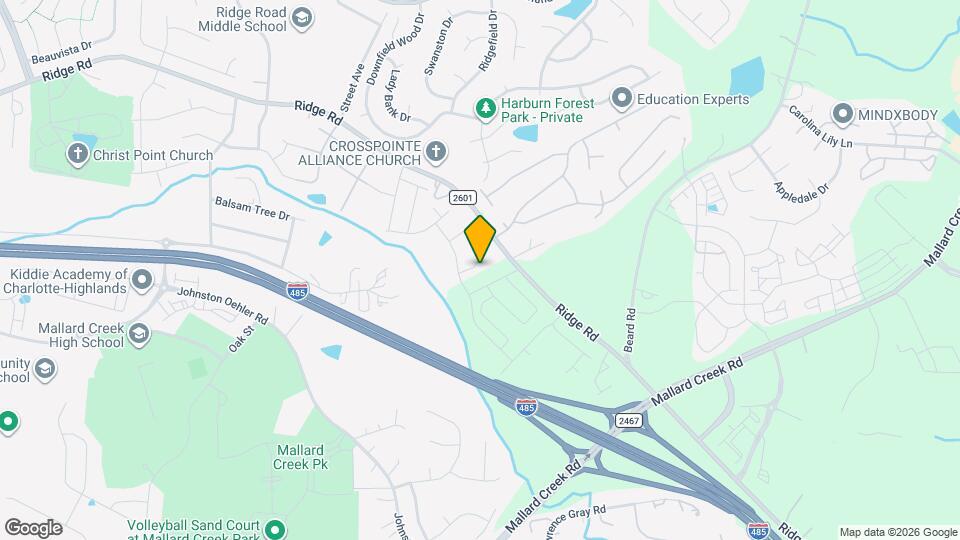 1940 Highland Park Dr Map and Location Details