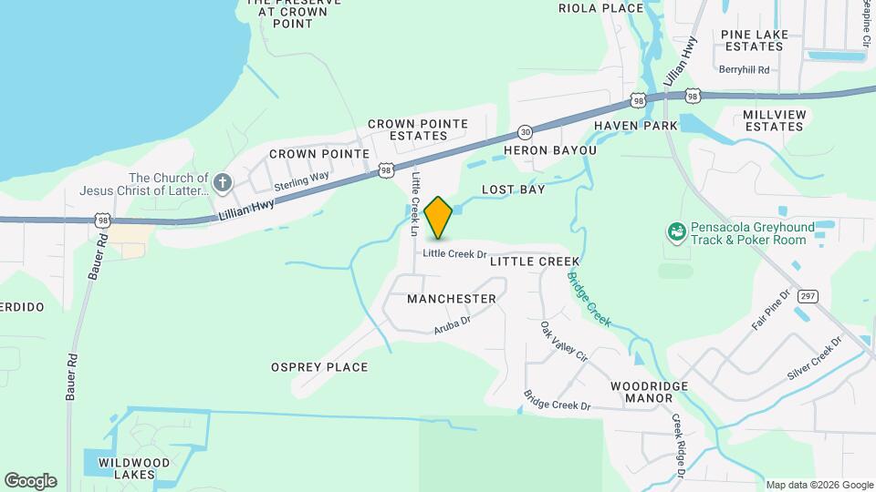 1454 Little Creek Dr Map and Location Details