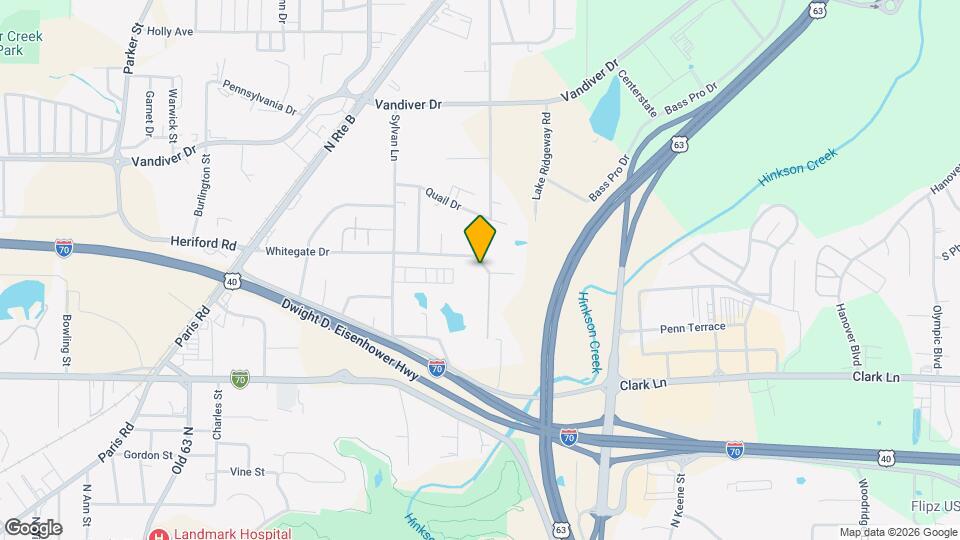 2618 Whitegate Dr Map and Location Details