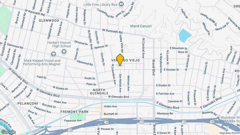 331 W Stocker St Map and Location Details