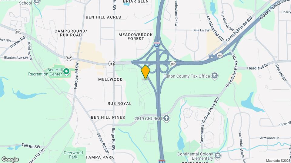 2622 Senegal Wy Map and Location Details