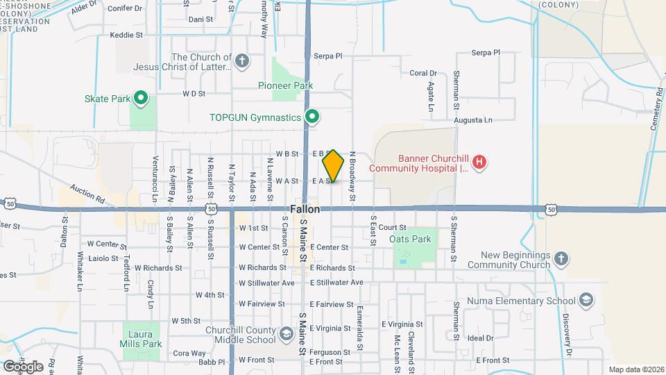 70 N Nevada St, Unit 70 Map and Location Details