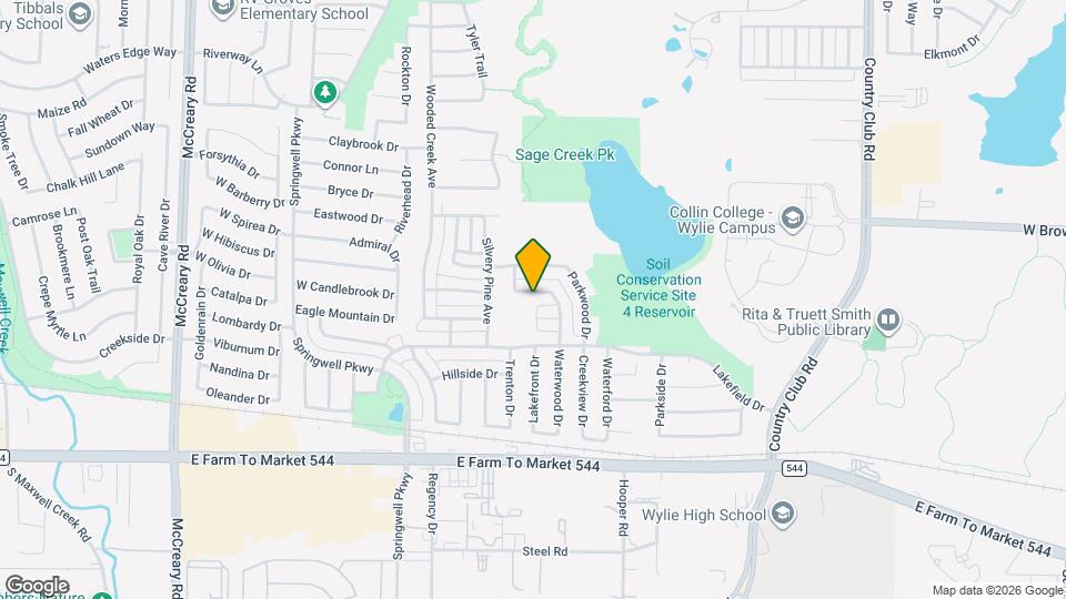 2607 Idlewood Dr Map and Location Details