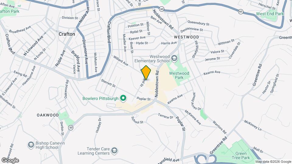 1827 Chessland St Map and Location Details