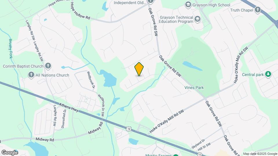 3444 Pleasant View Ct Map and Location Details