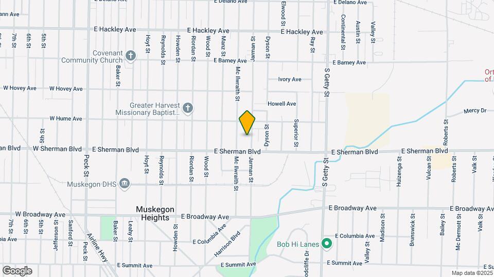 2529 Jarman St Map and Location Details