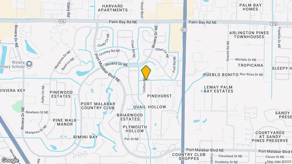 1195 Cotton Rd NE Map and Location Details