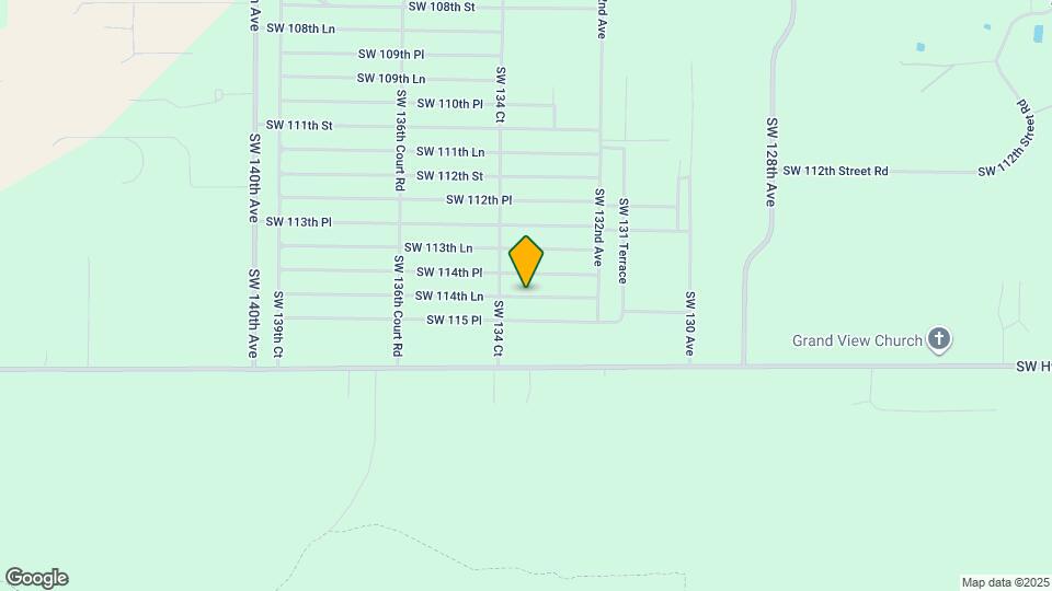 13371 SW 114th Ln Map and Location Details