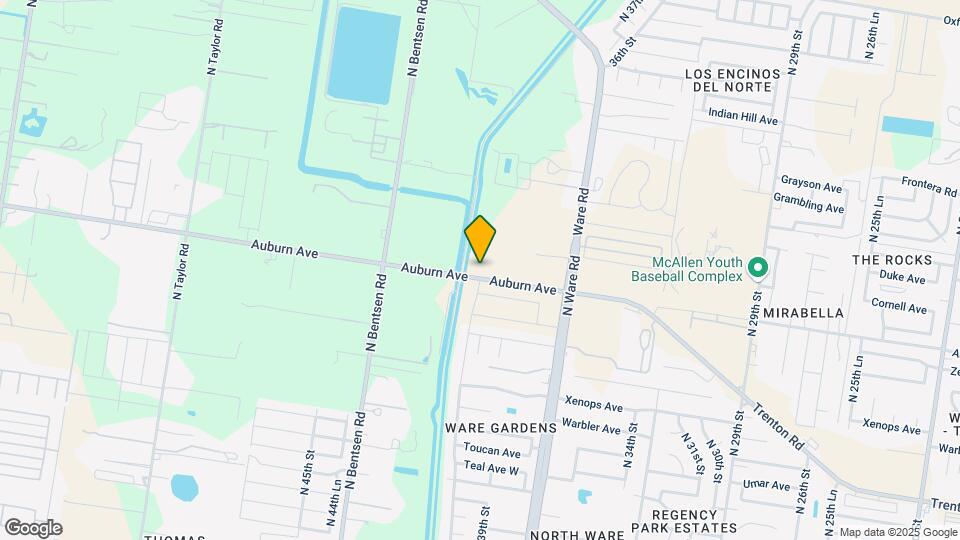 4012 Auburn Ave Map and Location Details