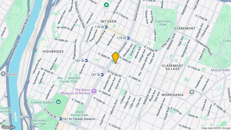 1231 Sheridan Ave Mapa y Detalles de la Ubicación