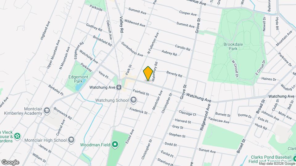 145 Watchung Ave Map and Location Details