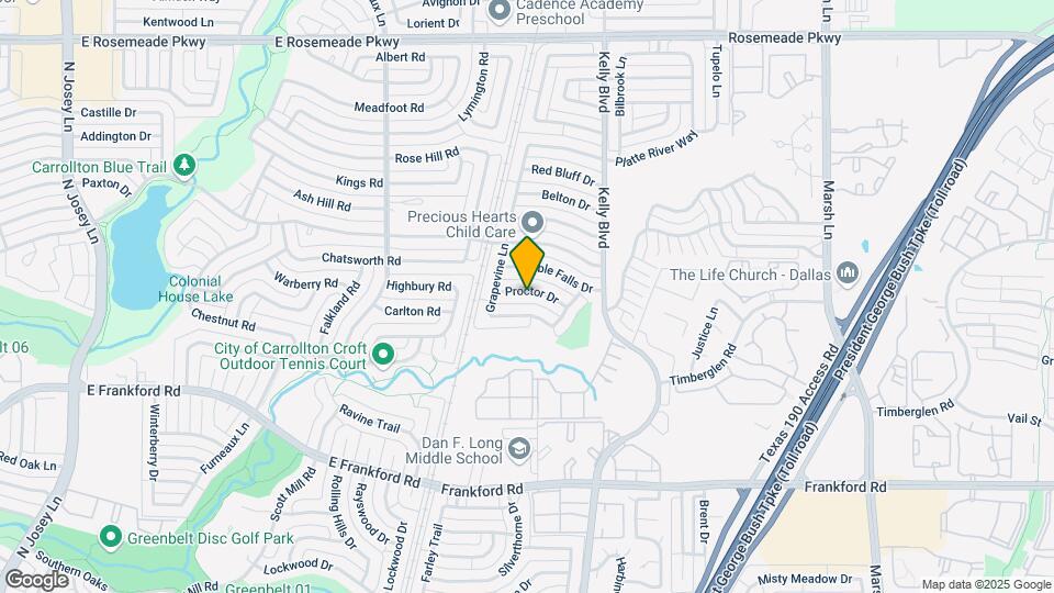 2210 Proctor Dr Map and Location Details