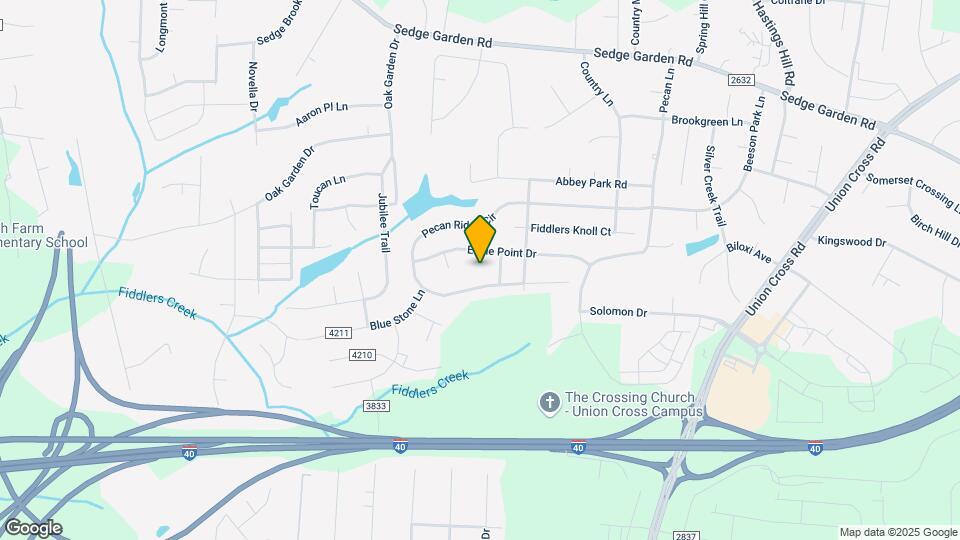 125 Watercrest Ct Map and Location Details