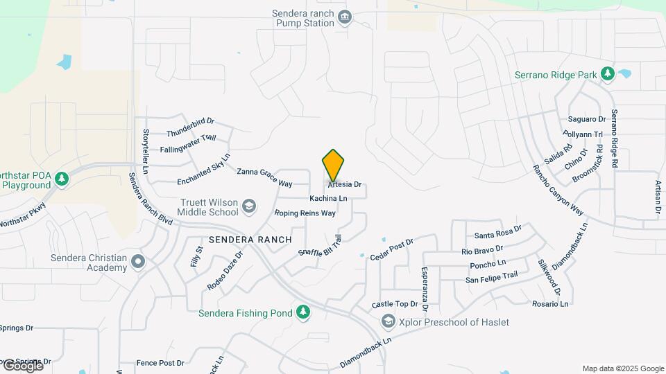 1249 Artesia Dr Map and Location Details