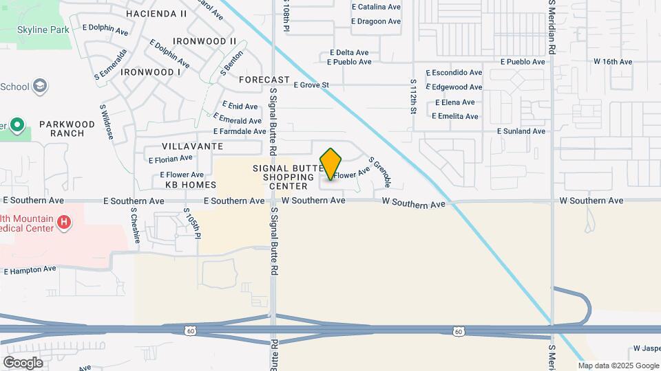 10938 E Flossmoor Ave Map and Location Details