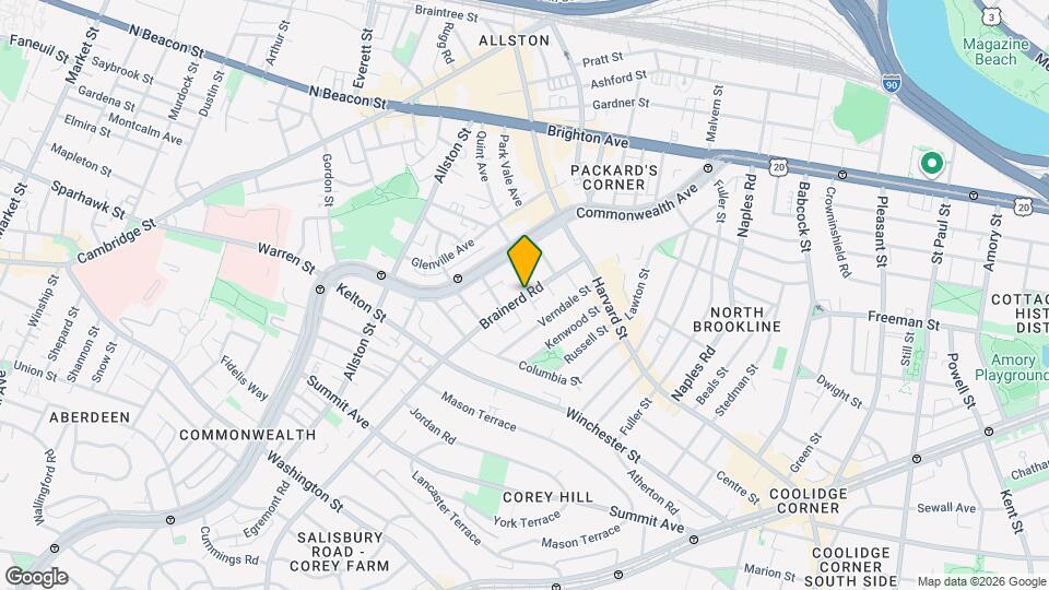 129 Brainerd Rd Map and Location Details