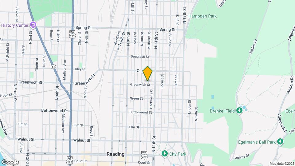 1023 Greenwich St Map and Location Details