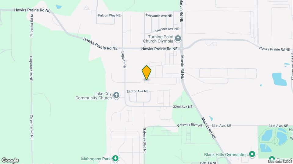 3309 Bali St NE Map and Location Details