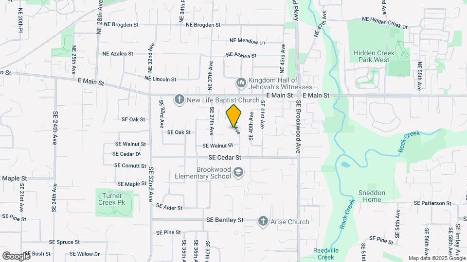 381 SE 39th Ave Map and Location Details