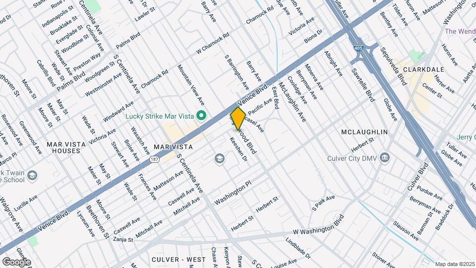 3855 Inglewood Blvd Map and Location Details