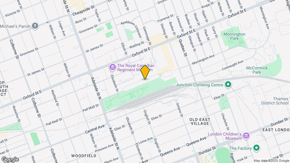 209 McMahen St Map and Location Details