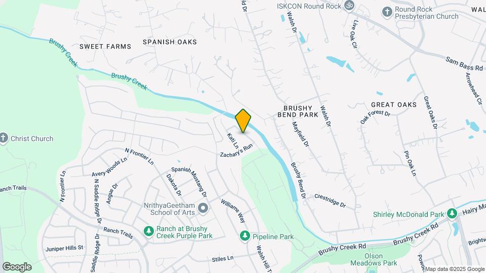 309 Walsh Glen Drive Map and Location Details